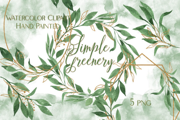 Download Watercolor Foliage Frames Clipart - Clipart Collection