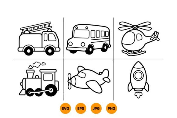 Download Kids Vehicle Clipart Collection - Clipart Collection