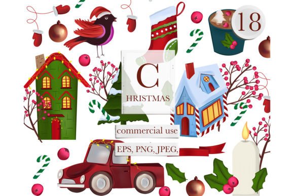 Download Christmas Clipart,Winter Holiday Clipart - Clipart Collection