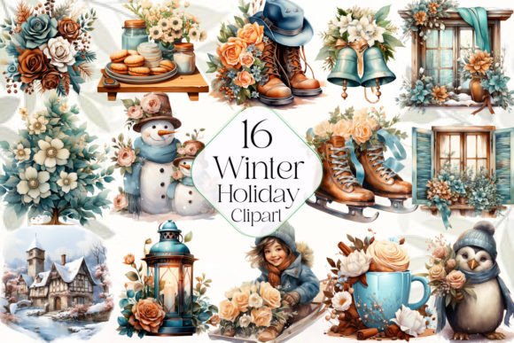 Download Sweet Winter Holiday Clipart - Clipart Collection
