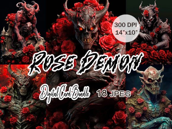 Download Rose Demon Gothic JPEG Clipart - Clipart Collection