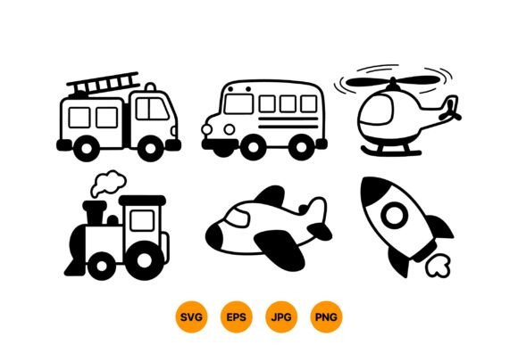 Download Kids Vehicle Clipart Collection - Clipart Collection