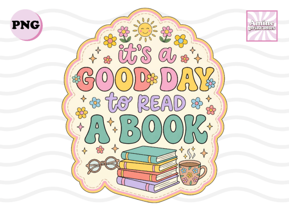 Download Good Day to Read a Book Girlie Cute PNG - Cute png Collection
