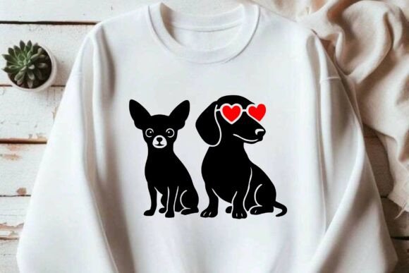 Download Chihuahua and Dachshund SVG Clipart - Clipart Collection