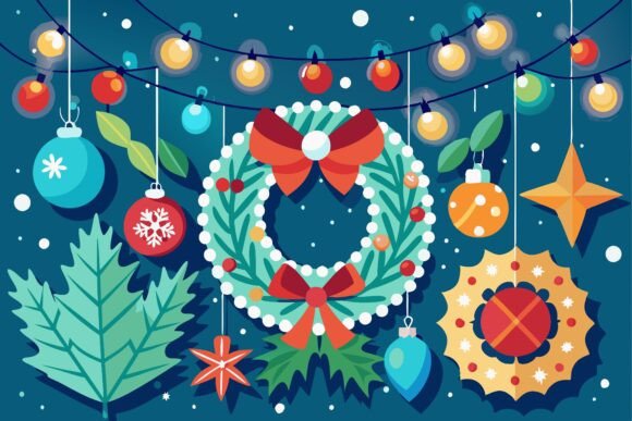 Download Winter Holiday Decorations - Premium Resources