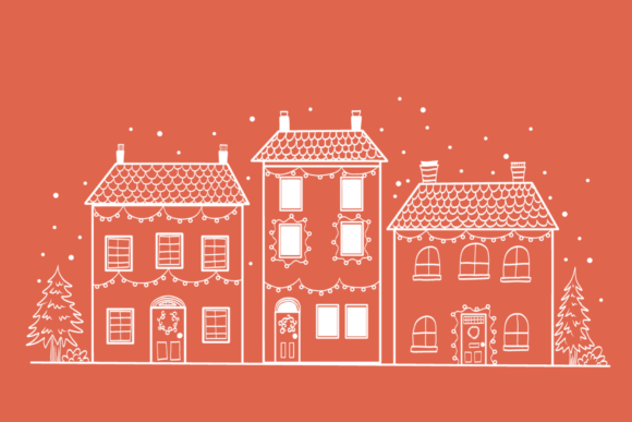 Download Cozy Holiday Street - Premium Resources
