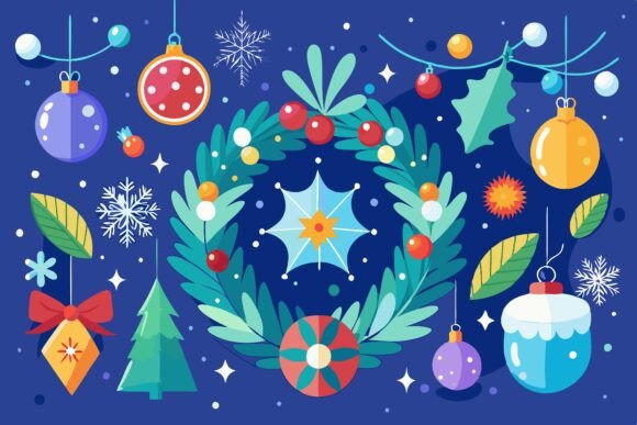 Download Winter Holiday Decorations - Premium Resources