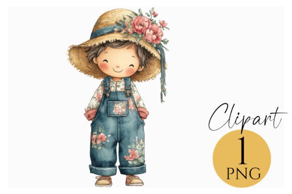 Download Boho Girl Clipart – Cute PNG Art - Clipart Collection